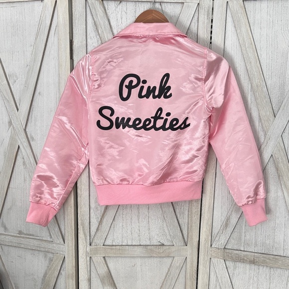 Pink Sweeties 50’s style Satin Jacket - Picture 8 of 8
